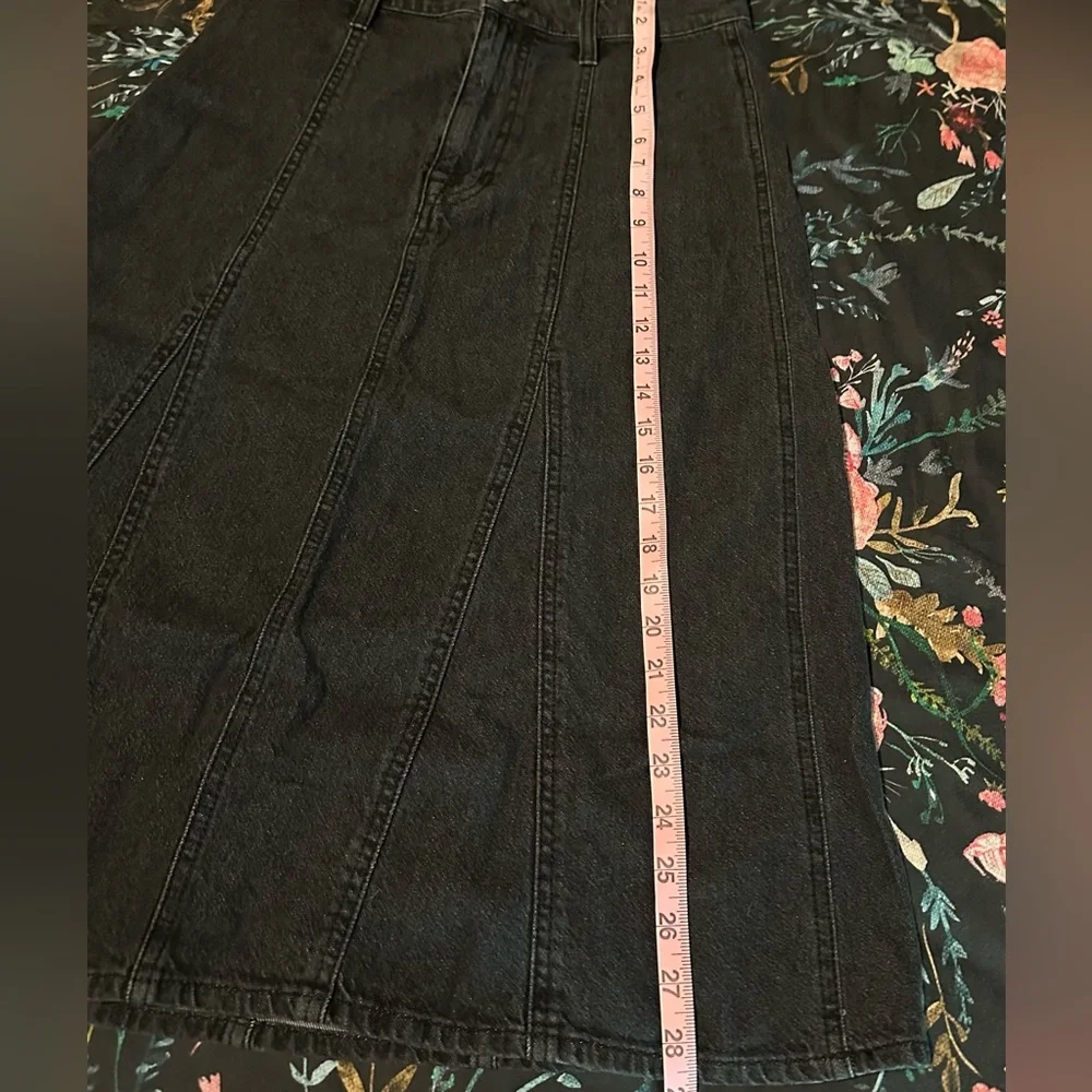 Madewell Midi A-Line Skirt - Picture 9 of 10